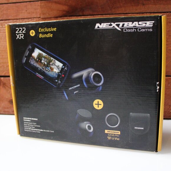 Nextbase 222XR Dash Cam Exclusive Bundle 1080p HD Front Rear Camera 32GB New - Picture 5 of 5